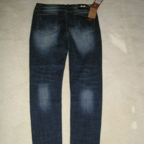 FC 2503 MEN Vouge Fashion (Size 36 Long) Distressed  Denim (Straight Leg) - Picture 9 of 16